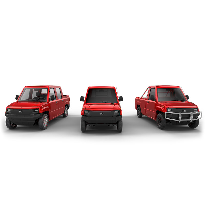 Mini EV Pickup cu tracțiune spate